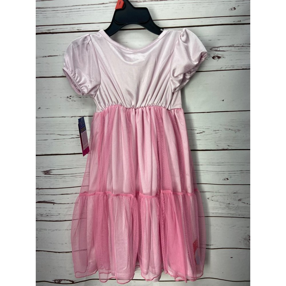 Disney Beautiful Pink Princess Shimmery‎ Tulle Fancy Nightgown, Size 2T - Picture 2 of 10